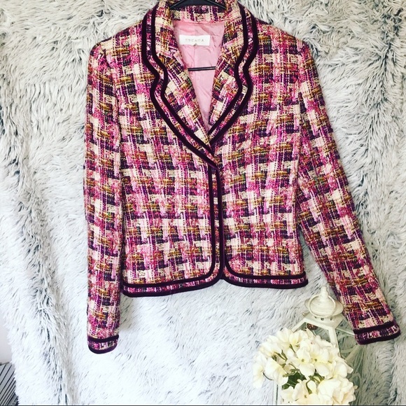 escada tweed jacket